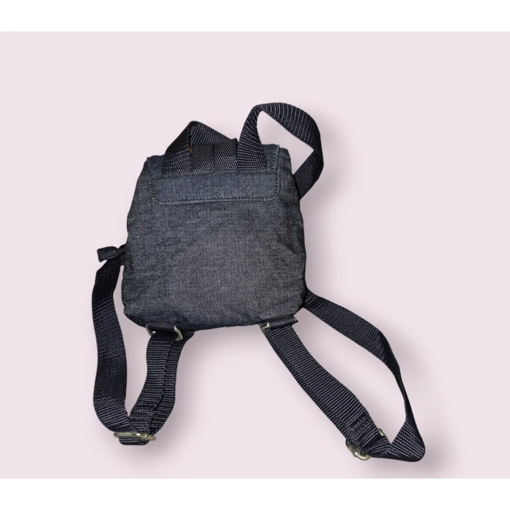 Vintage Tommy Hilfiger Denim Backpack Blue